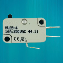 Essen MV254 10a Microswitch with plain plunger actuator